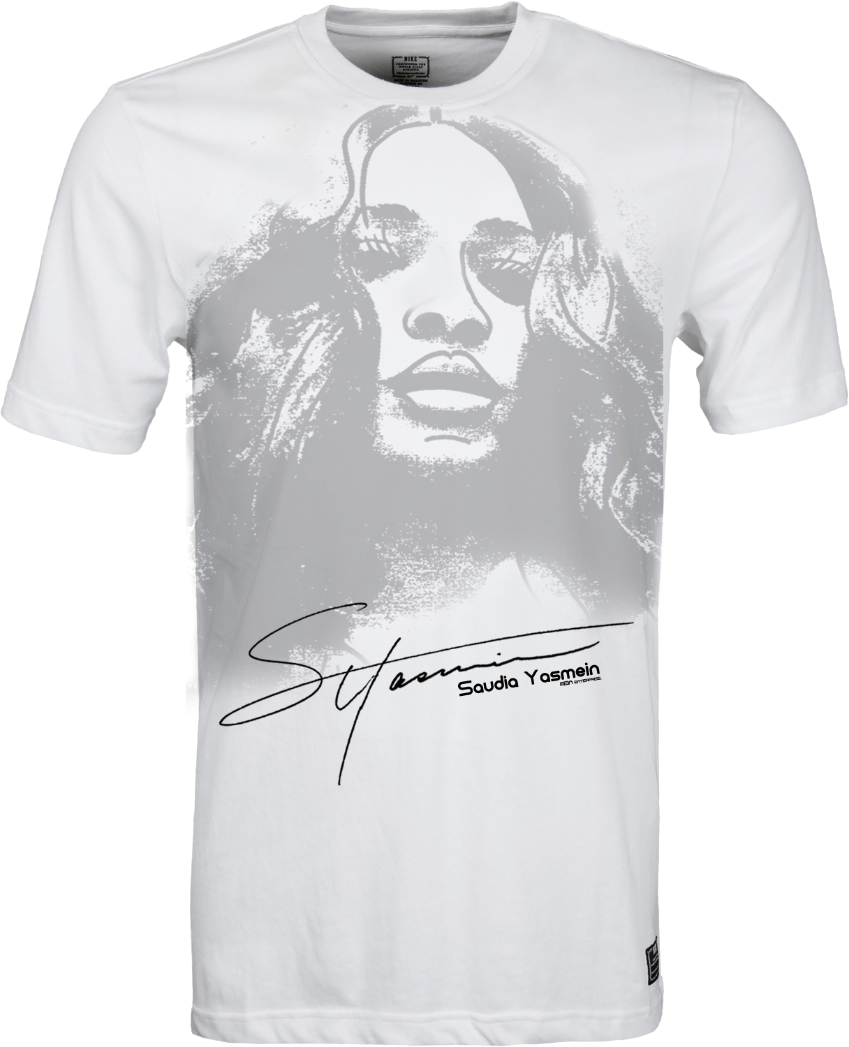 Saudia Yasmein Image Tee w/Signature